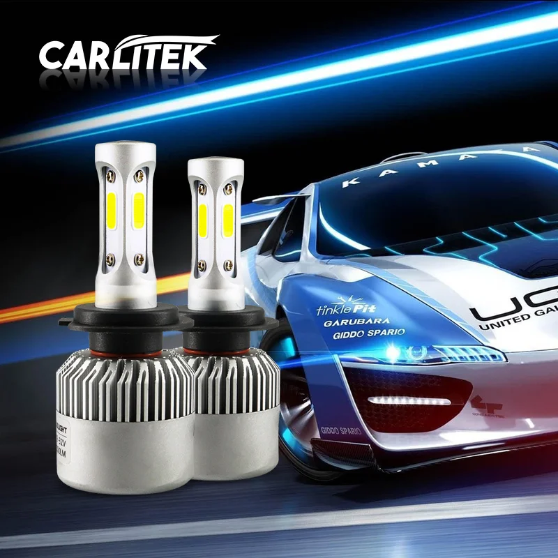 Автомобиль-Стайлинг H4 вел H7 H11 H8 H9 фар автомобилей Conversion Kit Hi-Lo один Луч 72 вт 12000 мл