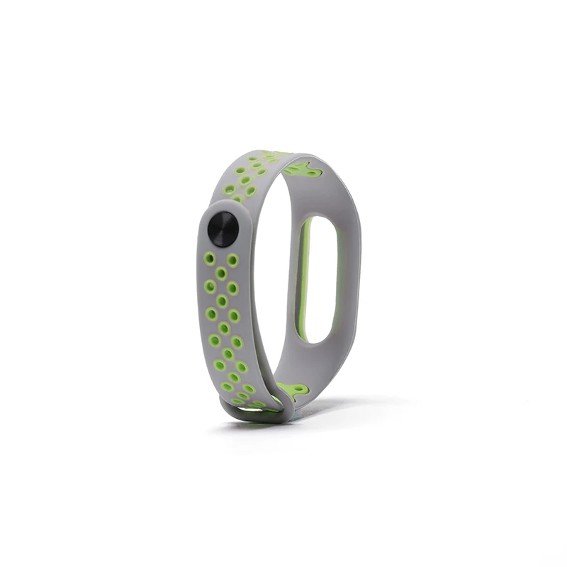 Сменный ремешок для Mi band2 с двойным цветным ремешком силиконовый цветной сменный