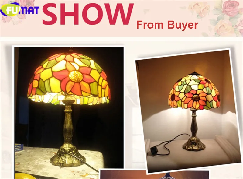 Tiffany Stained Glass Table Lamp7