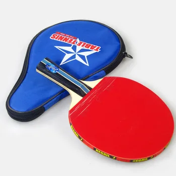 

1pc Table Tennis Bat Racket Pimples Out Horizontal Grip Training Dhs Skyline Sponge Rubber Original