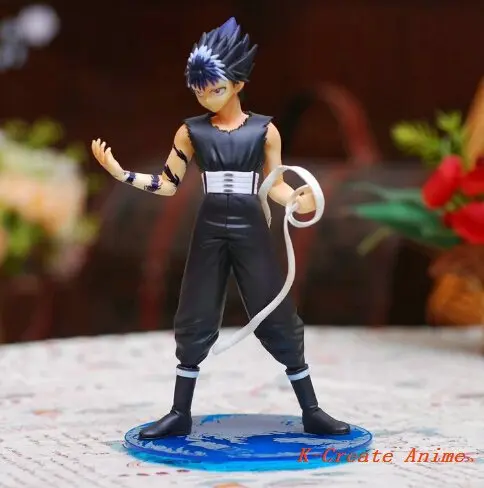 

Free shipping 1pcs newest Anime YuYu Hakusho Hiei pvc figure doll tall 20cm with color box hot sell.