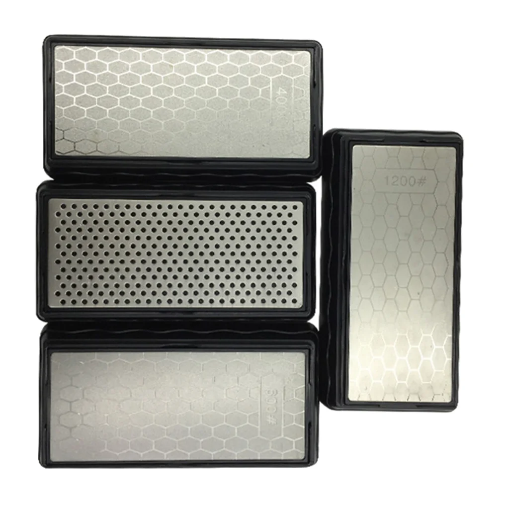 Double Sided Diamond Whetstone Chisel/Blade Sharpening Stone 400/1000# Grit Double Sided Diamond Design