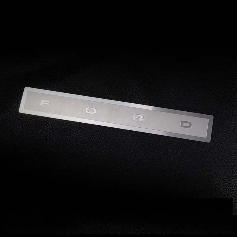 Stainless Steel Metal Decoration Logo For 1/10 Rc Crawler Car Traxxas Ford Bronco Ranger