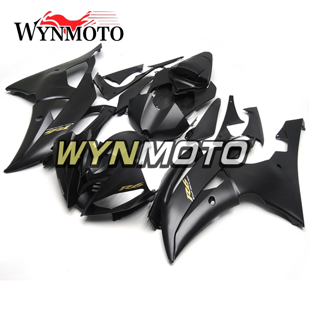 

Complete Fairings Kit For Yamaha R6 2008-2016 08-16 Year Injection ABS Plastics Bodywork Motorbike Frames Cowlings Matte Black