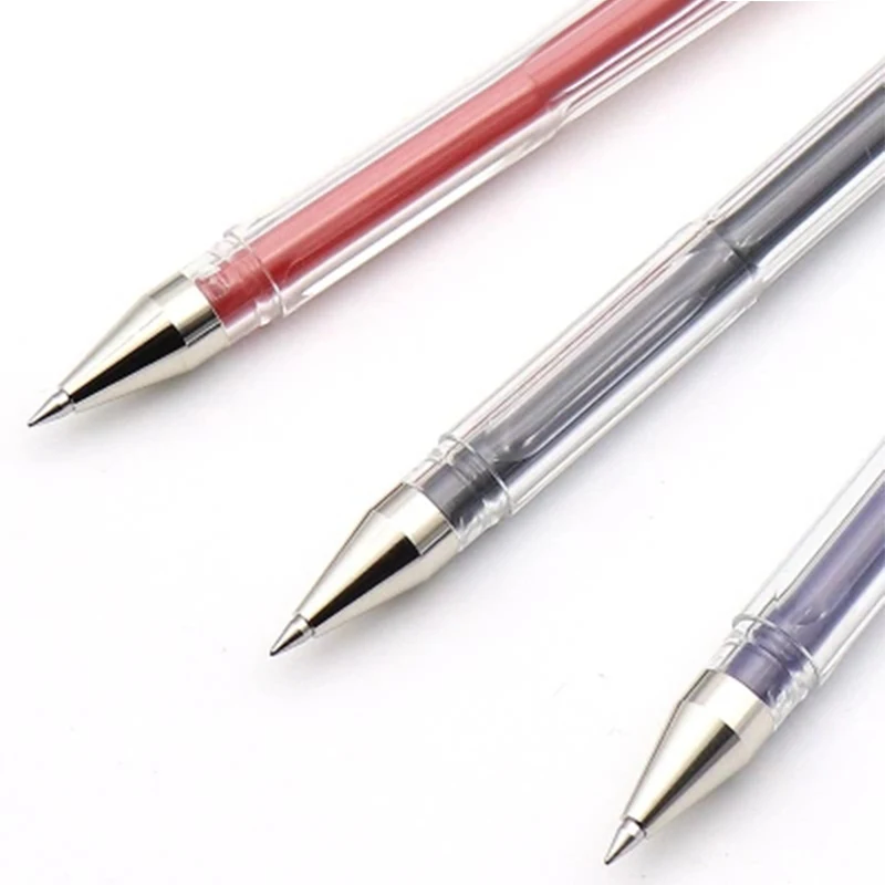 10 шт./партия одношариковая ручка Signo Dx Um-100 гелевая чернильная ручка 0,5 мм Uni Mitsubishi черный/синий/красный