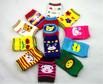 

Cartoon Baby kneelet kneecap Socks Leg kids Warmer toddler knee elbow pads Children Xmas gifts