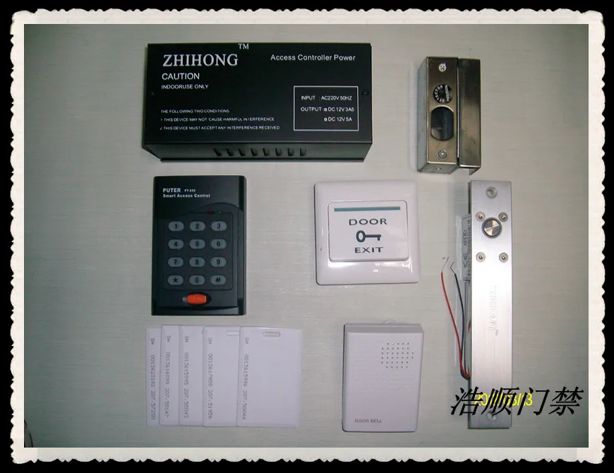 

Access control set pt-s50 access control machine access control set glass door access single door glass door