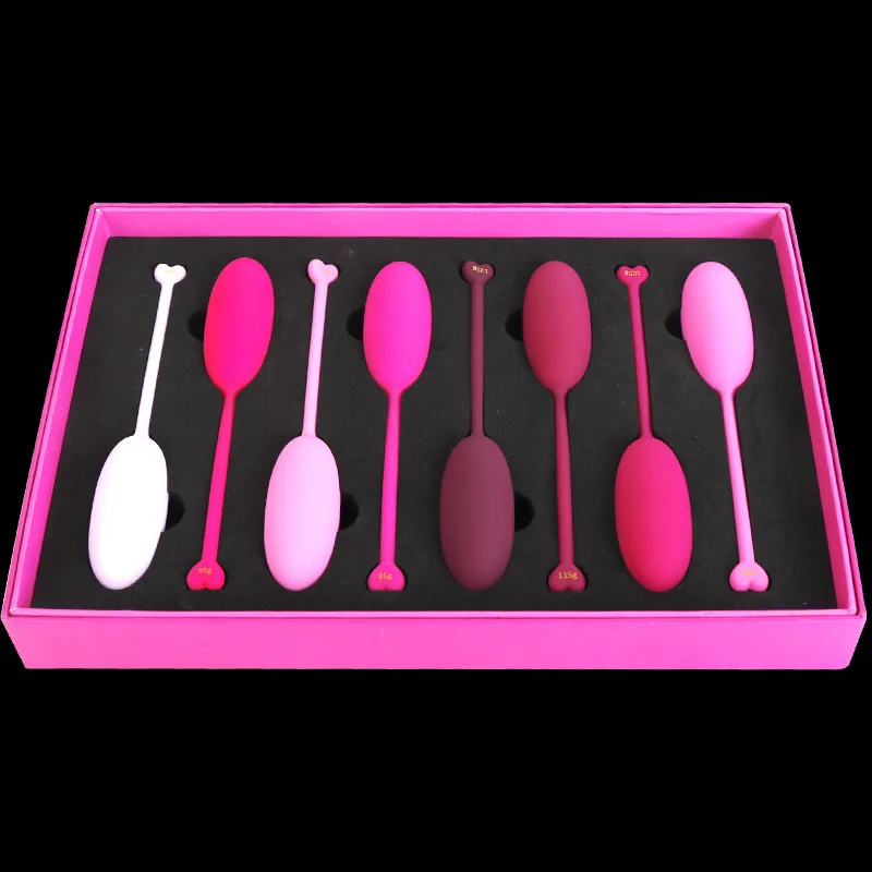 8pc/set Kegel Balls Smart love ball Vaginal tighten exercise machine Vibrator Vaginal Ball Ben Wa ball Adult Sex toy for Woman