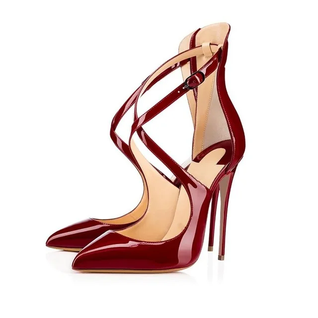 Amourplato-Women-s-12cm-Stiletto-Heel-Cross-Strap-Pumps-Ankle-Buckle-High-Heel-Dress-Court-Shoes.jpg_640x640 (8)