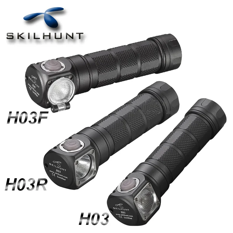 Новый Skilhunt H03 H03F H03R светодио дный фары лампе Фронтале Cree XML1200Lm Фары охота рыбалка кемпинг фар + повязка на голову