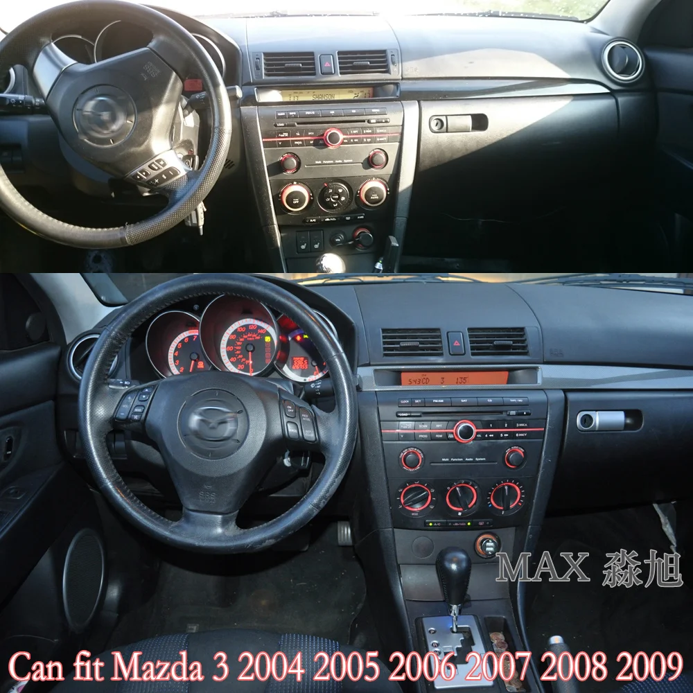 Perfect MAX For Mazda 3(3) 2004 2005 2006 2007 2008 2009 Car Radio GPS Navigation System CD Player Bluetooth call/music swc free map 4G 5