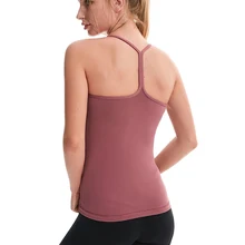 Женские компрессионные облегающие мягкие тренировочные топы-майки для бега