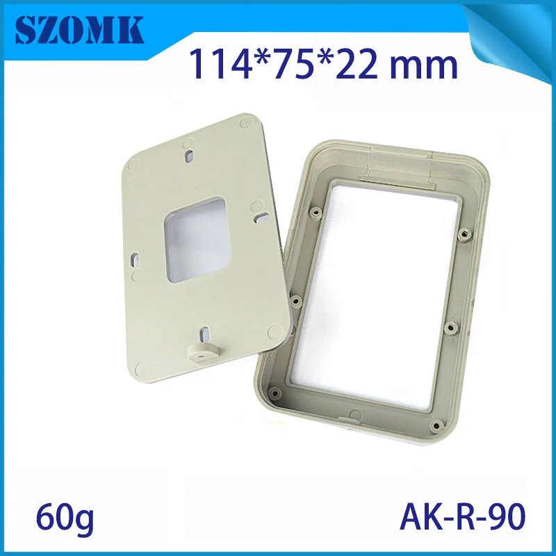 szomk IC card reader plastic enclosure for electronics project plastic sensor junction box distribution box instrument case plastic housing for pcb (4)