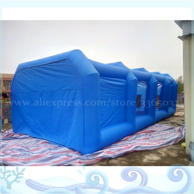  8*4*3 meters Car Repair Tent Inflatable Car Paint Booth  Giant Inflatable Spray Booth For Car