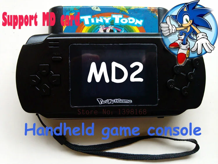 SEGA MD 16Bit pocket handheld game consoles Board Games ,support use