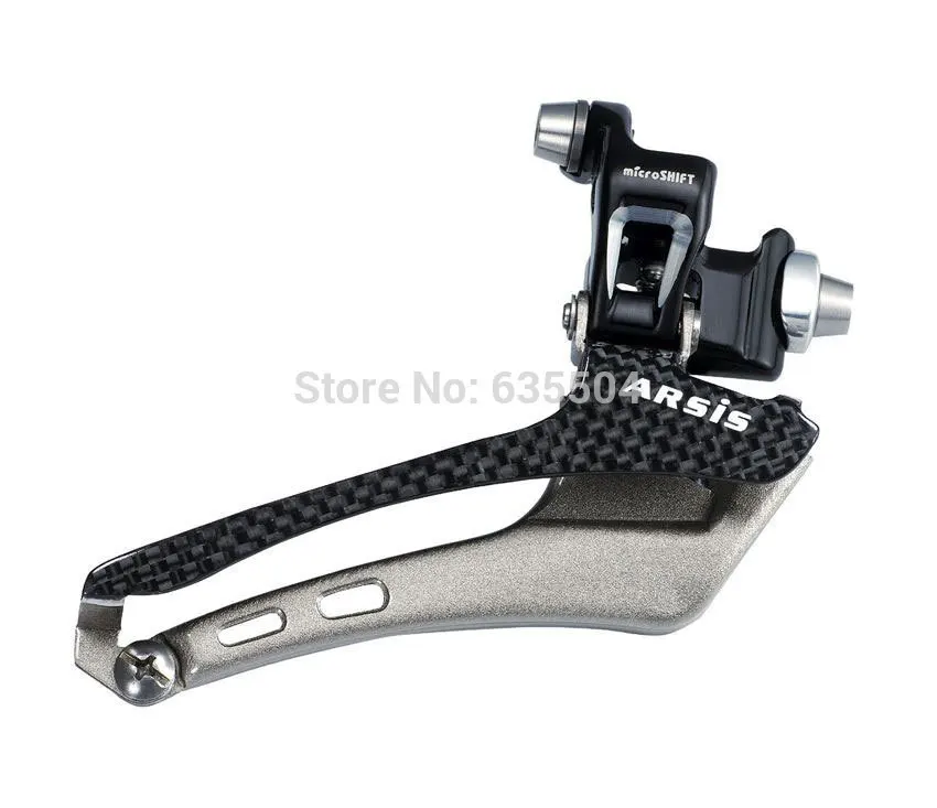 

Free Shipping FD-R88C-F Front Derailleur Part Carbon ARSIS microSHIFT Bicycle Derailleur ARSIS Carbon Compatible for Shimano