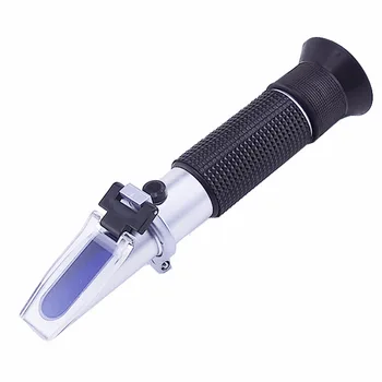 

Portable Handheld Traditional NaCI Durable Heavy duty Salinity Refractometer 0-10% ATC Aquarium Salt Water