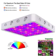 600 Вт Светодиодный светильник для выращивания растений AC85~ 265 В полный спектр, светильник для выращивания растений для комнатных растений, цветение растет, палатка для помещений, гидропоники