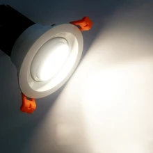 Потолочный светодиодный светильник Прожекторы для гостиной лампа крепеж для потолочных светильников кухонные гирлянды светодиодный s Регулируемый 15 45 60 градусов