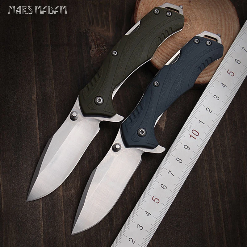 

High hardness Multi-function pocket knife folding knife with a bottle opener Cut the rope broken Windows tools