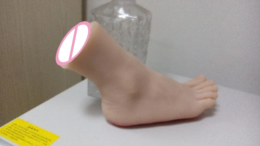 Solid silicone clone female cat feet foot model of a real physical products male foot fetish