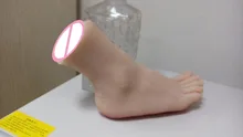 Solid silicone clone female cat feet foot model of a real physical products male foot fetish freedrop shipping