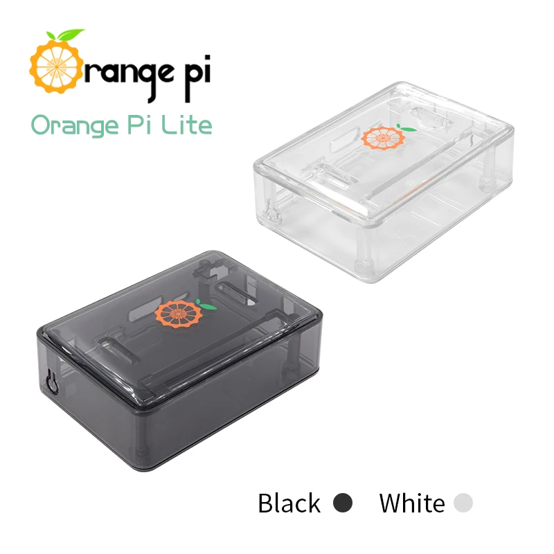 Оранжевый Pi Lite SET5: оранжевый Pi Lite+ прозрачный чехол ABS+ блок питания с поддержкой Android, Ubuntu, Debian