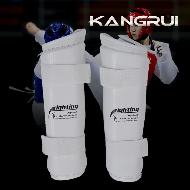 

New 2pcs/Lot Taekwondo protector WTF caneleira shin guard arm guard leg guards taekwondo-protector high boxing size S /M /L