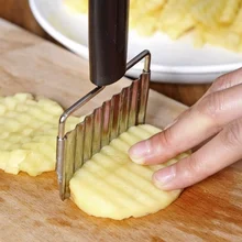 Нож из нержавеющей стали для нарезки овощей и фри, нож для нарезки картофеля, овощей, нож для приготовления пищи, кухонные инструменты