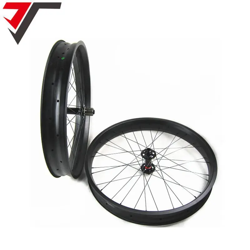 Колеса для Зимнего Велосипеда 26 дюймов 32 отверстия ширина 90 мм|carbon fat bike wheels|bike wheel