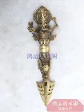 Bronze statue kupfer Messing elefanten mammographien tantrismus instrumente jingangchu glück