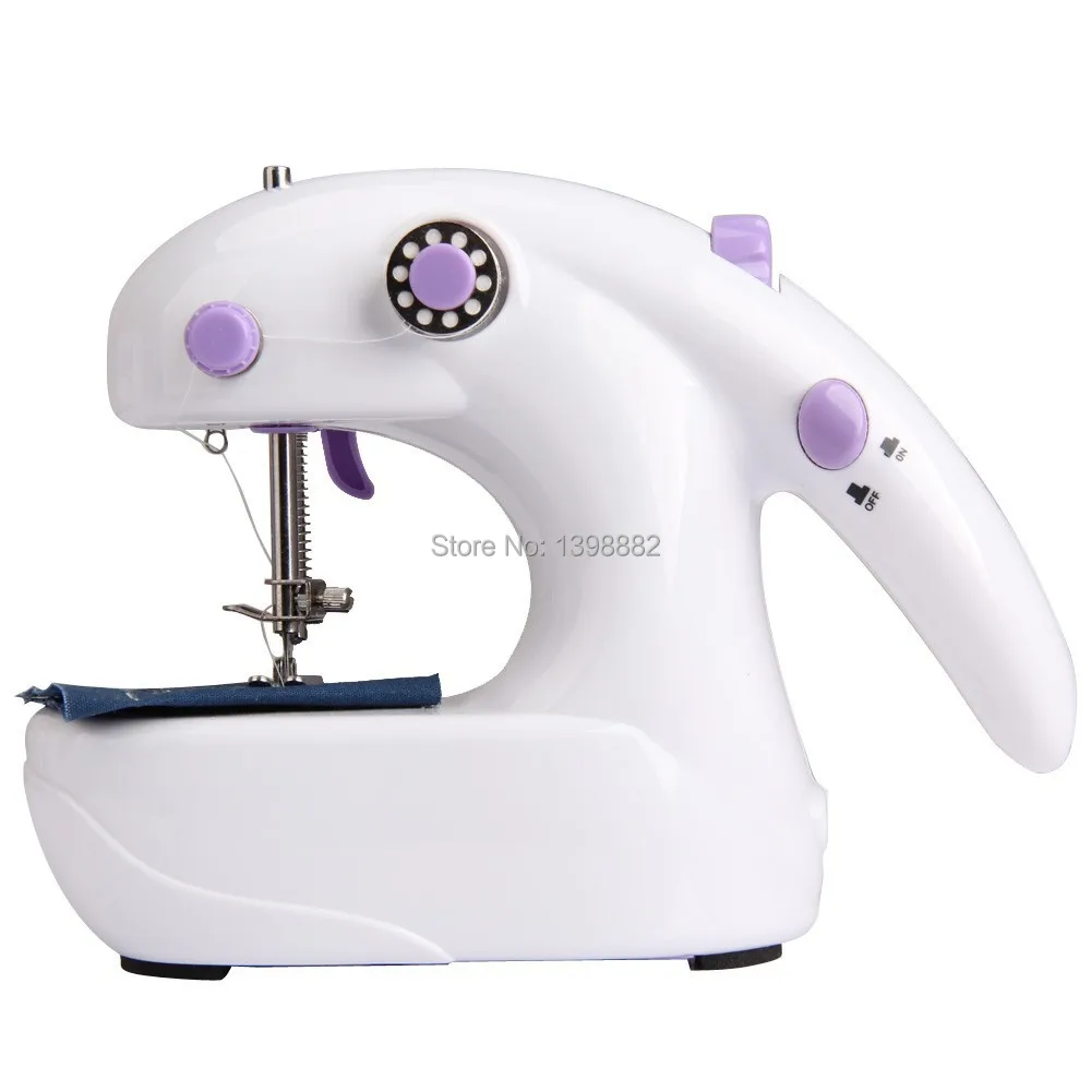 2015 Hot Sell Mini Electric Household Sewing Machine Hand Held Single