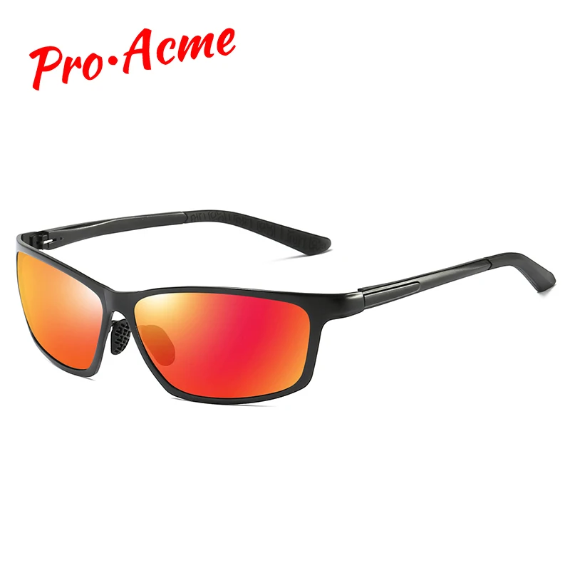 Pro Acme Aluminum Polarized Mens Sunglasses Mirror Sun Glasses