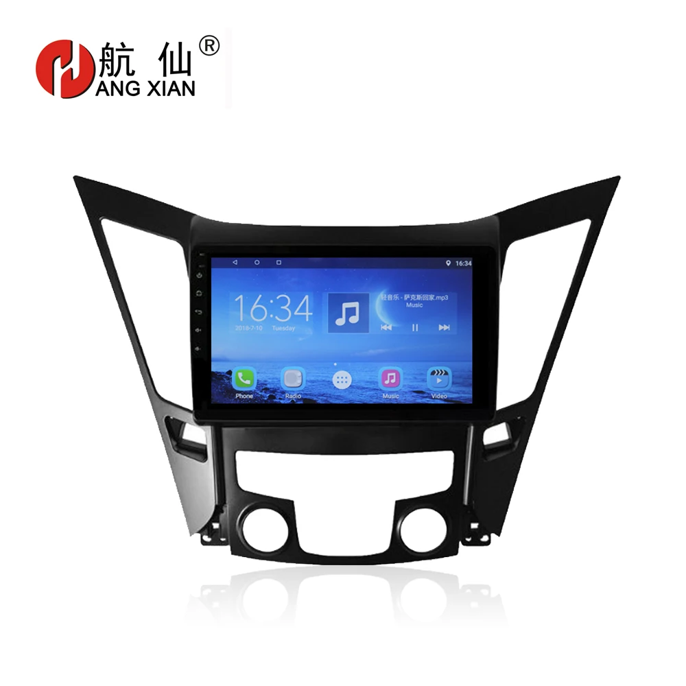 Bway 9 "автомобильное радио для hyundai Sonata 8th 2010-2015 Quadcore Android 7.0.1 автомобильный dvd-плеер gps navi с 1 г оперативной памяти, 16 г rom