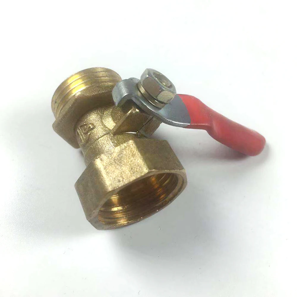 1/2 &quotBSP Female x 1/2&quot BSP Male Thread 1/4 1/4&quot двусторонний латунный шаровой клапан для масла