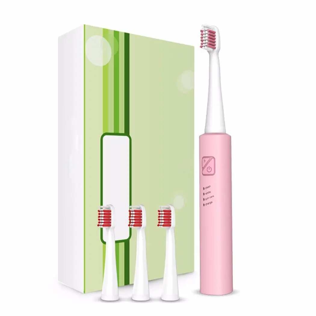 

Portable Electric Toothbrush USB Charging Waterproof Electric Toothbrush Clean Whitening Care 3 Modes Dental Care