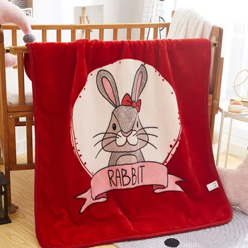 

2019 new products that cartoon pattern flannel student blanket for children and teenagers in summer environment