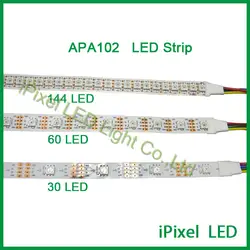 Цвет Мечты APA102 60led Pixel Газа адресный 5050 полноцветный программируемые светодиодные полосы