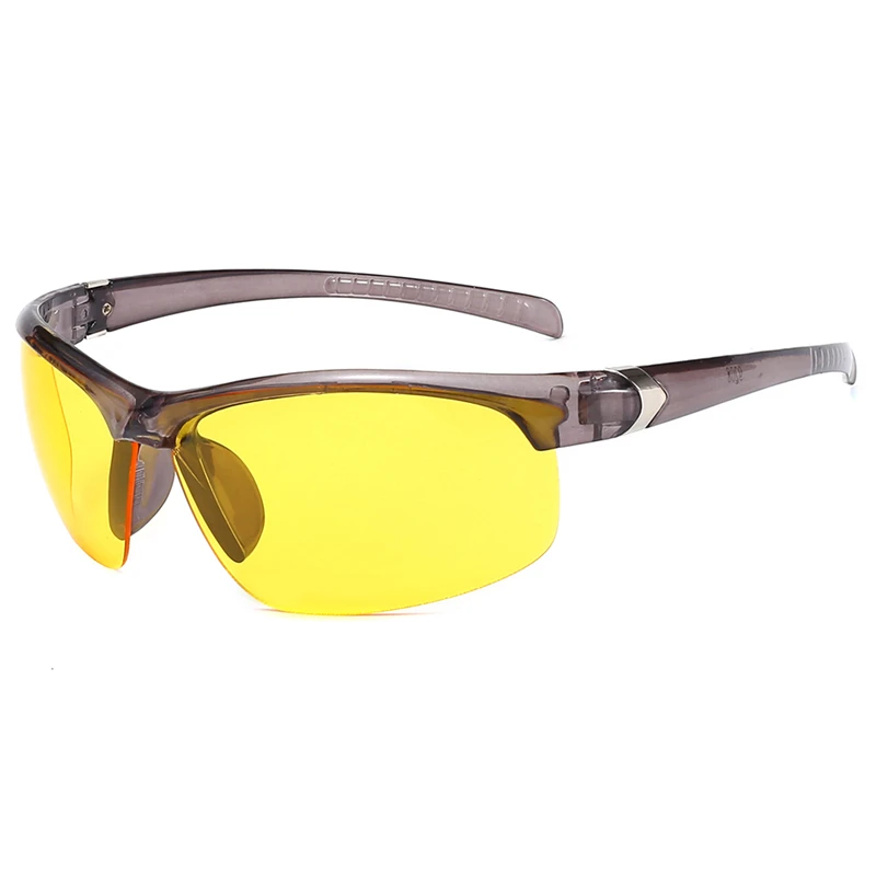 Уличные спортивные очки для рыбалки мужские и женские охотничьи походные очки UV400 Защитные очки для глаз велосипедные очки - Цвет: Yellow
