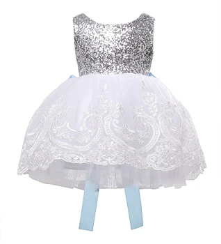 

Girls Princess Dresses Baby Kids Girl Bowknot Lace Floral Dress Christmas Party Formal Dresses Kids Girls Party Ball Gown Dress