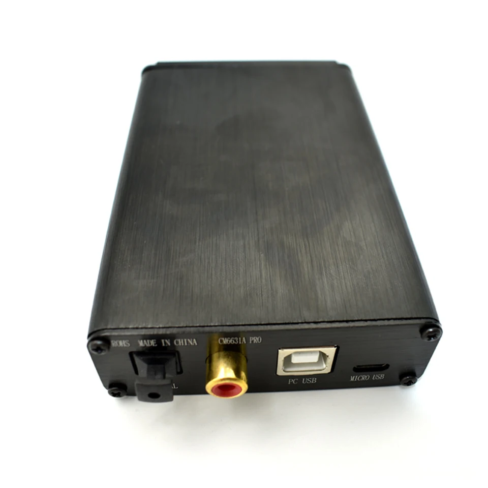 CM6631A цифрового интерфейса USB к I2S/SPDIF коаксиальный выход 32/24Bit 192K+ чехол DAC аудио декодер T0082