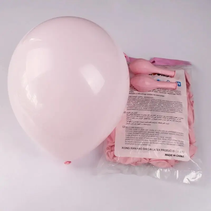 10 шт свадебный фестиваль Baloons много воздушных шаров С Днем Рождения Вечеринка баллон гелия день рождения украшения для взрослых/детей - Цвет: 10p  pink
