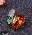 1 шт. 8 мм бусины-бабочки 5754 с кристаллами Swarovski Стразы, сделанные в австрийском стиле для самостоятельного изготовления браслетов, ювелирных изделий, подарков MS Betti - Цвет: COP