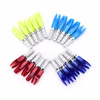 

Arrow Pin Nock+Aluminum Arrow Nock Pin For ID4.2mm Compound Recurve Bow Carbon Arrow