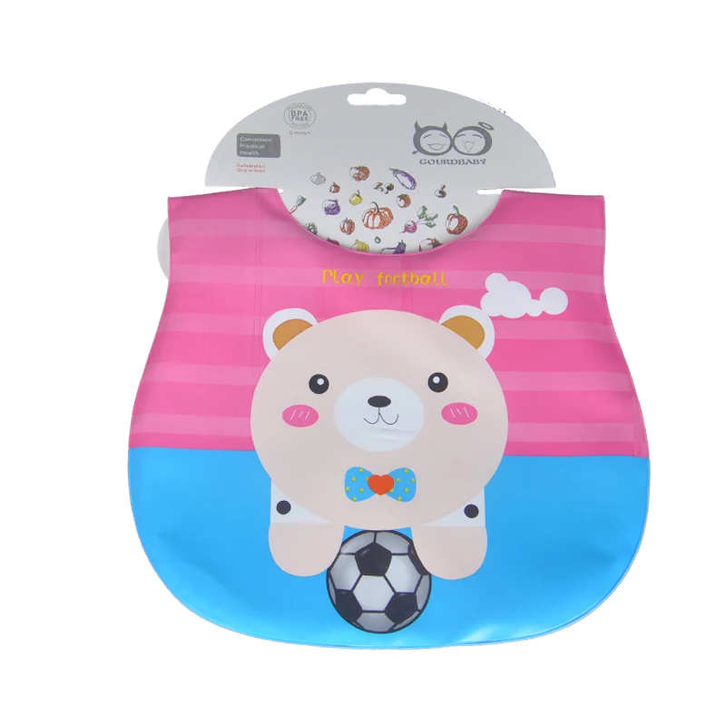 Mother Nest Baby & Kids Cute Cartoon Waterproof Bandana Silicone Children Baby Bibs Boys Girls Infants Burp Clothes Feeding Care (16)