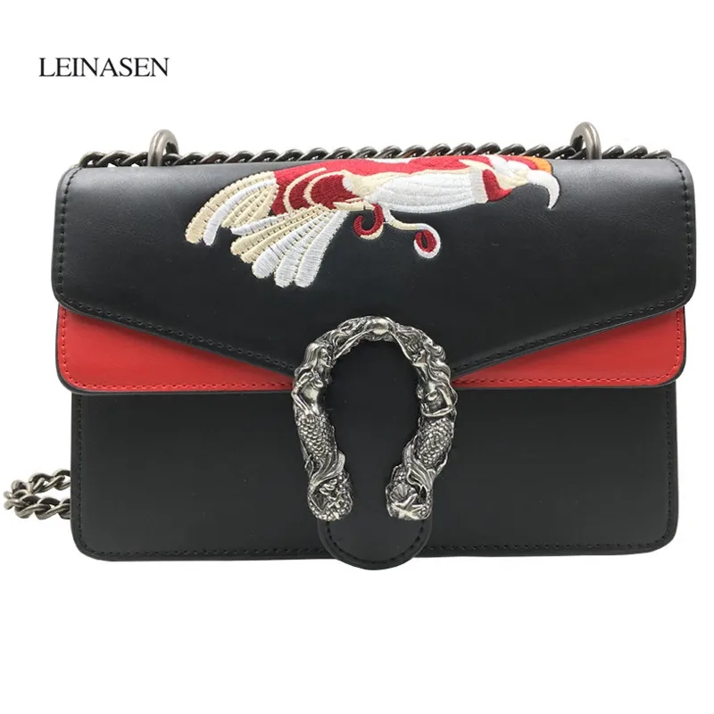 

Fashion Brand New Designer Women Bags Vintage Mini Embroidery Shoulder Bag Ladies Bee Embroidered Handbags luis vuiton gg bag