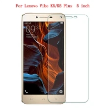 0.3mm Tempered Glass for Lenovo Vibe K5 K5 Plus A6020 5 inch 9H Hard 0.2mm Transparent Screen Protector with Clean Tools
