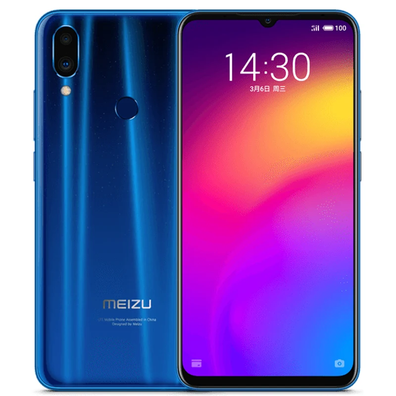 Meizu Note 9 смартфон с 6 2 дюймовым дисплеем восьмиядерным процессором Snapdragon 675 ОЗУ 4 Гб
