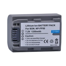 1Pc NP FP50 NP FP50 NPFP50 Battery for Sony NP FP30 NP FP50 NP FP60 NP