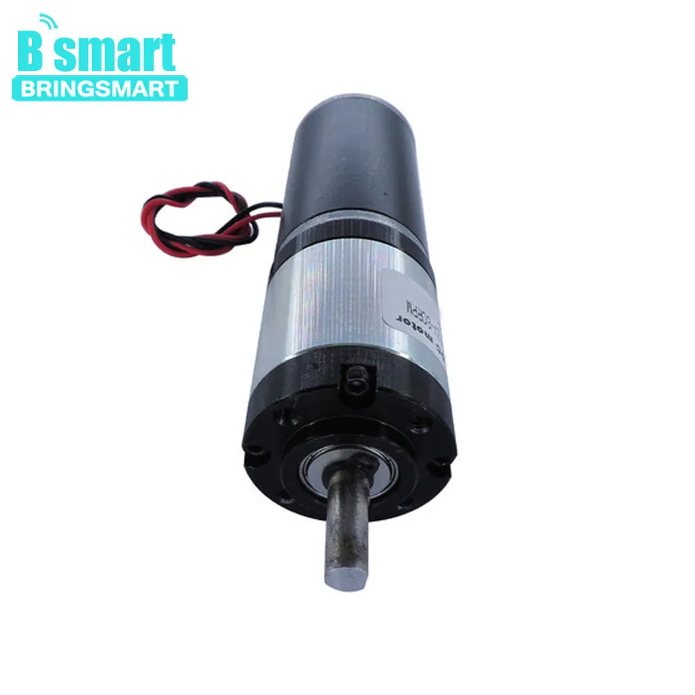 

Bringsmart 6-24V Planetary DC Geared Motor 80rpm Low Speed Micro Motor High Torque Electronic Machine Reducer 12V With Gearbox
